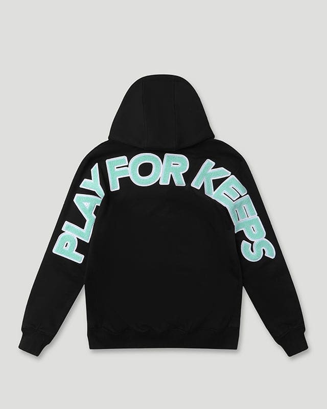 Geedup Co Play For Keeps Hoodie – Black Teal