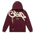Geedup Handstyle Hoodie ‘Maroon/Cream’